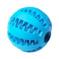 Homepet Silver Series / Игрушка Хоумпет для собак Мяч для Чистки зубов Каучук Синий
