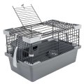 Homepet / Клетка-мини Хоумпет для Мелких грызунов с наполнением Домик Миска 28х17х18 см Шаг прута 9,5 мм