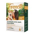 Forsecto / Капли на холку Форсекто от Клещей Блох Вшей Власоедов для собак и щенков весом от 10 до 20 кг