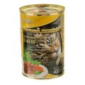 Ночной охотник / Влажный корм Консервы для кошек Курица кусочки в желе (цена за упаковку)