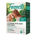 Forsecto / Капли на холку Форсекто от Клещей Блох Вшей Власоедов для собак и щенков весом от 20 до 30 кг