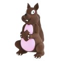 Homepet / Игрушка Хоумпет для собак Белка с пищалкой латекс