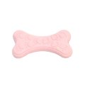 Homepet Foam TPR Puppy / Игрушка Хоумпет для Щенков Косточка с рисунком лапки розовая