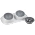 Homepet Frost Touch Maxi / Миска Хоумпет для животных Двойная 2 х 450 мл