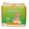 Чистый хвост / Впитывающие пеленки для животных 33 х 45 см