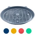 Homecat / Туалет Хоумкэт для кошек Мини овальный с сеткой