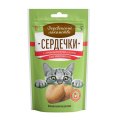 Деревенские лакомства / Сердечки для кошек с аминокислотой L-лизин для Иммунитета