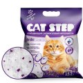 Cat Step Arctic Lavender / Силикагелевый наполнитель Кэт Степ для кошачьего туалета с ароматом Лаванды