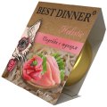 Best Dinner Holistic / Консервы Бест Диннер Холистик Стерилизованных кошек Мясные волокна в желе Индейка с Тунцом (цена за упаковку)