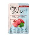 Optinome / Влажный корм Оптином для стерилизованных кошек для Поддержки здоровья суставов и костей с Тунцом и брокколи в желе (цена за упаковку)
