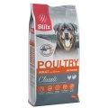 Blitz Classic Adult All Breeds Poultry / Сухой корм Блиц для взрослых собак всех пород Домашняя птица