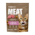 Мираторг Extra Meat / Сухой корм для взрослых кошек c нежной Телятиной