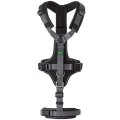 Hunter Safety Maldon / Шлейка Хантер для собак с ручкой нейлон Черно-серая