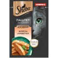 Sheba / Паучи Шеба для кошек паштет Дуэт вкусов Форель и креветки (цена за упаковку)