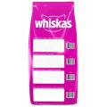 Whiskas / Сухой корм Вискас для взрослых кошек подушечки-паштет с Лососем
