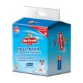 Mr.Fresh Expert Regular / Подстилки Мистер Фреш Гелевые впитывающие с Липкими фиксаторами