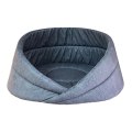 Homepet Релакс Leather №2 / Лежак Хоумпет для домашних животных 55 см х 55 см х 27 см лежак Микровелюр