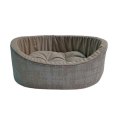 Homepet Indigo steel / Лежак Хоумпет для домашних животных Нежно-голубой с золотом