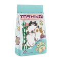 Toshiko / Комкующийся наполнитель Тошико для кошачьего туалета Древесный Натуральный