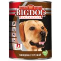 Зоогурман Big Dog Влажный корм Консервы для собак Говядина с гречкой (цена за упаковку)