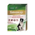 Pchelodar Бинакар капли на холку от блох вшей и власоедов для собак крупных пород 1пипетка на 20кг
