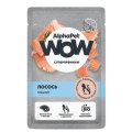 AlphaPet Wow Superpremium / Влажный корм АльфаПет для котят, беременных и кормящих кошек паштет с лососем (цена за упаковку)