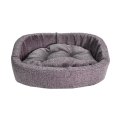 Homepet Leather / Диванчик Хоумпет для домашних животных Микровелюр Темно-серый