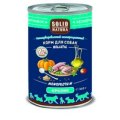 Solid Natura Holistic Monoprotein / Консервы Солид Натура Беззерновые для собак Кролик (цена за упаковку)