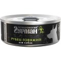 Четвероногий Гурман Platinum Line / Консервы Платиновая линия для собак Рубец говяжий в желе (цена за упаковку)