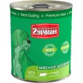 Четвероногий Гурман Мясное ассорти / Консервы для собак с Рубцом (цена за упаковку)