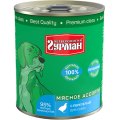 Четвероногий Гурман Мясное ассорти / Консервы для собак с Перепелкой (цена за упаковку)