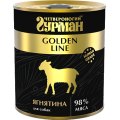 Четвероногий Гурман Golden Line / Консервы Золотая линия для собак Ягнятина натуральная в желе (цена за упаковку)