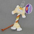 Hartz Tiny Heads N Tails Toy / Игрушка Хартц для собак мягкая "Зверь-канат" маленькая