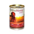 BioMenu Light Консервы для Собак Индейка с коричневым рисом Цена за упаковку 410x12