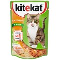 Kitekat / Паучи Китикет для кошек Курица в желе (цена за упаковку)