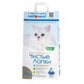 Чистые лапки (Clean Paws) Наполнитель для кошачьего туалета Комкующийся