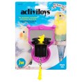 JW Activitoys Magic Hat / Игрушка для птиц Зеркальце с магической шляпой пластик JW Activitoys Magic Hat / Игрушка для птиц Зеркальце с магической шляпой пластик