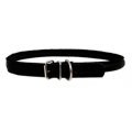 CoLLaR Soft / Ошейник Колар для Длинношерстных собак Кожаный Двойной Прошитый круглый без украшений Черный CoLLaR Soft / Ошейник Колар для Длинношерстных собак Кожаный Двойной Прошитый круглый без украшений Черный