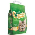 Счастливые лапки Наполнитель для кошачьего туалета Древесный