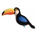 GiGwi Dog Tropicana / Игрушка Гигви для собак Тукан с пищалкой Большой