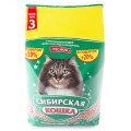 Сибирская Кошка Наполнитель д/котят комкующийся 3л