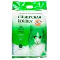 Сибирская Кошка Элита / Наполнитель для кошачьего туалета Эко Зеленые гранулы