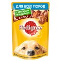 Pedigree / Паучи Педигри для взрослых собак всех пород с Кроликом и Индейкой в соусе (цена за упаковку)