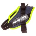JULIUS-K9 IDC®-Powerharness / Шлейка Джулиус К9 для собак Джинса-зеленый неон