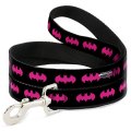 Buckle-Down / Поводок Бакл-Даун для собак Бэтмен розовый