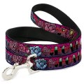 Buckle-Down / Поводок Бакл-Даун для собак Любовь розовый