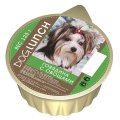 Dog Lunch / Консервы ДогЛанч для взрослых собак Говядина с овощами крем-суфле (цена за упаковку)
