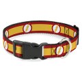 Buckle-Down / Ошейник Бакл-Даун для собак с пластиковой застёжкой Флэш мультицвет