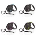 flexi Black Design L tape 5 m, for dogs up to 50 kg / Рулетка флекси для собак весом до 50 кг, лента 5 м