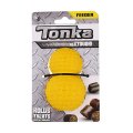 Tonka / Игрушка-дозатор Тонка для собак для лакомств рифленый 8мм желтый